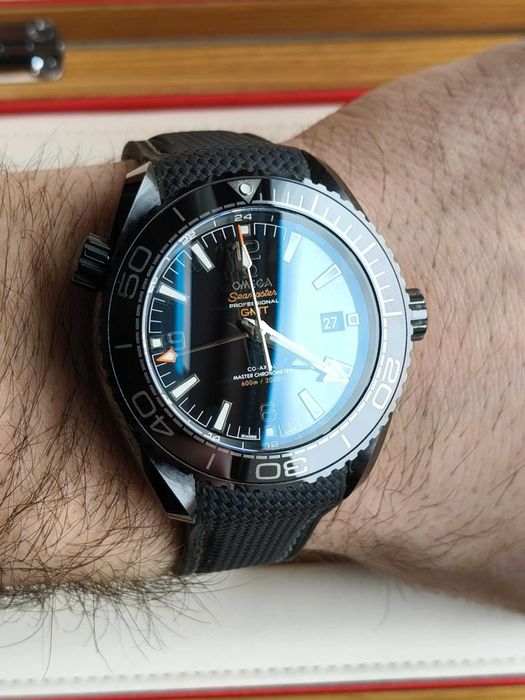 Omega Seamaster Planet Ocean 600M "Deep Black" 2023r
