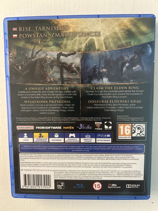 Gra Elden Ring ps4