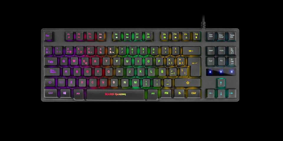 [Avariado] Teclado Mars Gaming MKTKL gaming keyboard