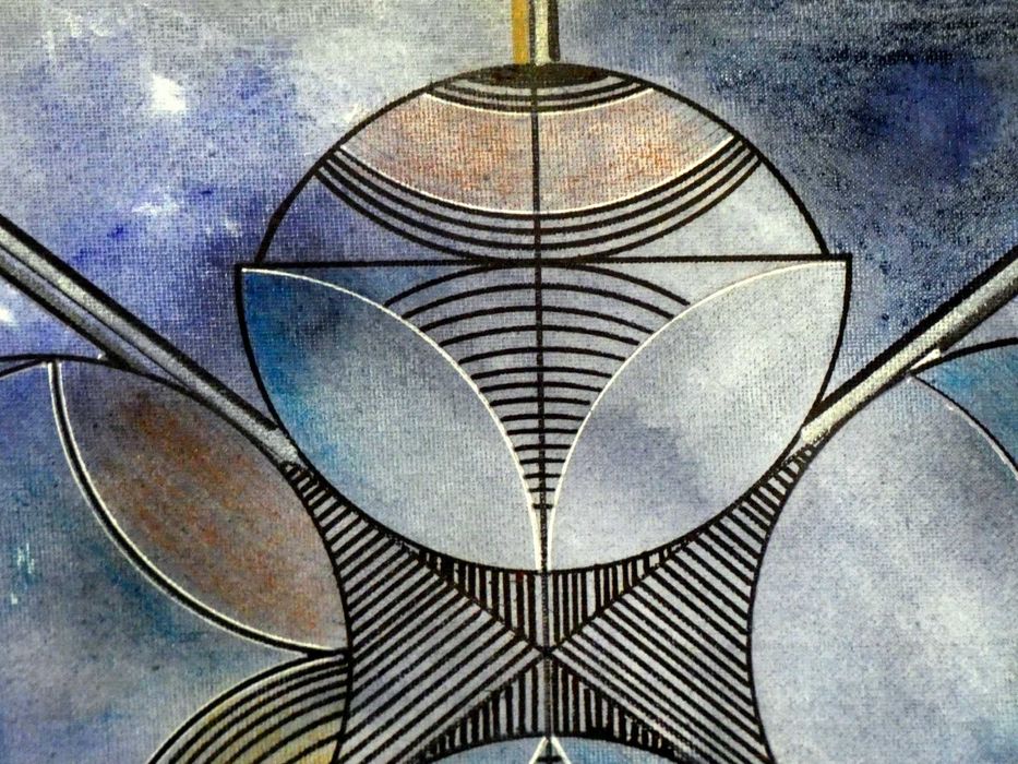 Vitral - Olhares    -  Arte Abstrata