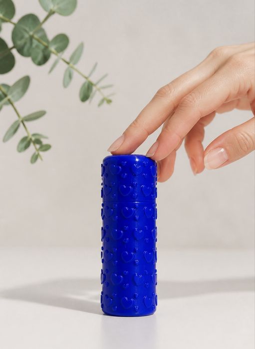 Porta Batom Chaveiro com Corações | Impresso em 3D | Prático e Elegante para Bolsa ou Mochila