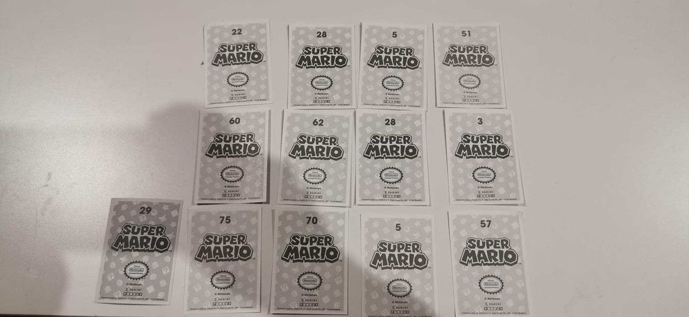 Cromos Super Mário