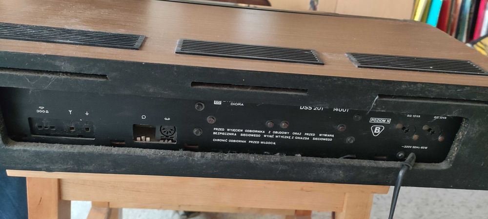 Radio AMATOR DSS 201 Unitra Diora plus 2 kolumny