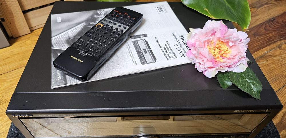 Technics SA-TX50 THX Amplituner AV+oryginalny pilot-bdb. stan