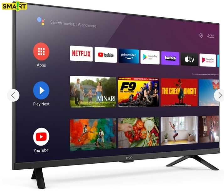 Новий Full HD LED Smart телевізор ERGO 32GFS6500 рідкокристалічний