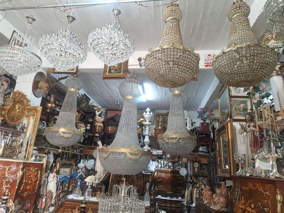 Par de jarroes c/colunas (Italianos)