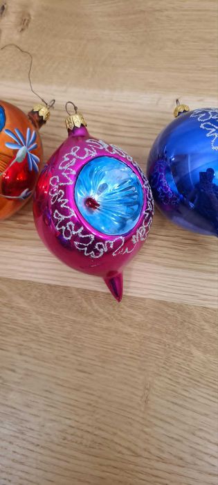 Stare bombki PRL - reflektory