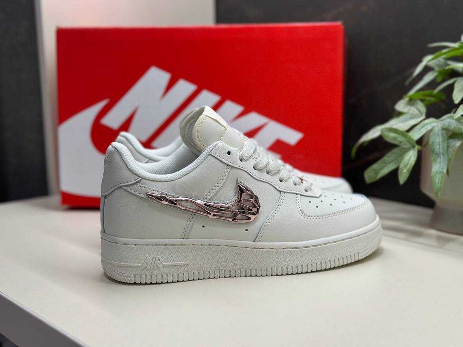 НОВИНКА Air Force 1 Low Molten Metal Pink / Black White преміум якість