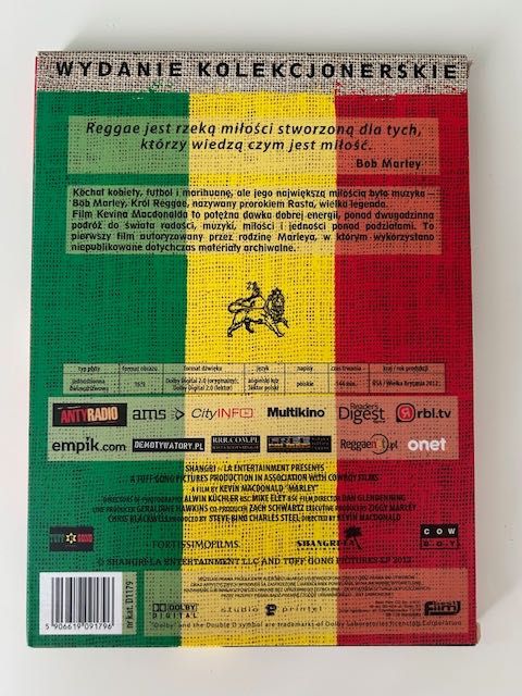 "Marley" Wydanie Kolekcjonerski Film DVD