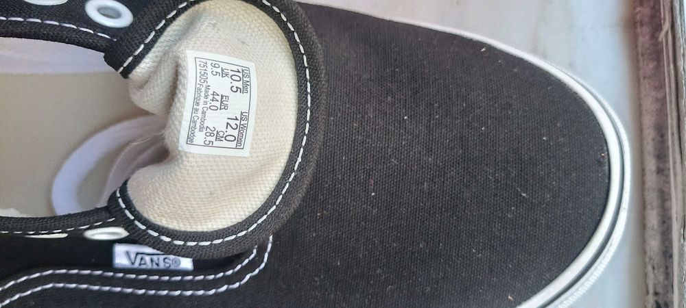 ténis Vans preto novos