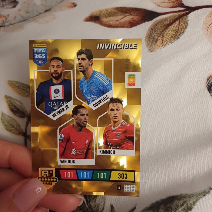 Karta piłkarska INVINCIBLE