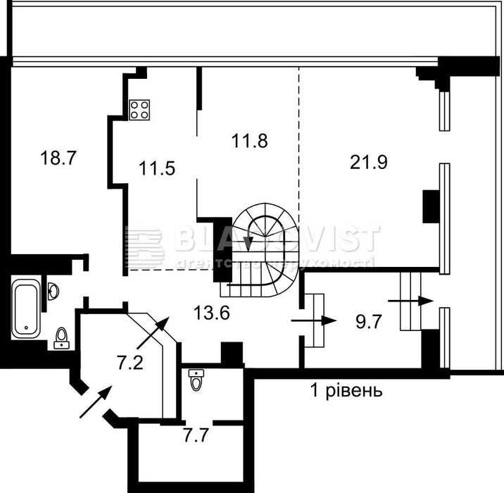 ЖК "Delmar" Верхогляда Андрія, 14а Печерськ 256 м2