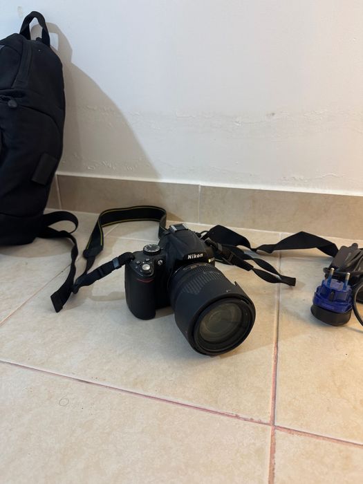 Kit Fotografia: Nikon D5000 + Lente 18-105mm VR + Mochila