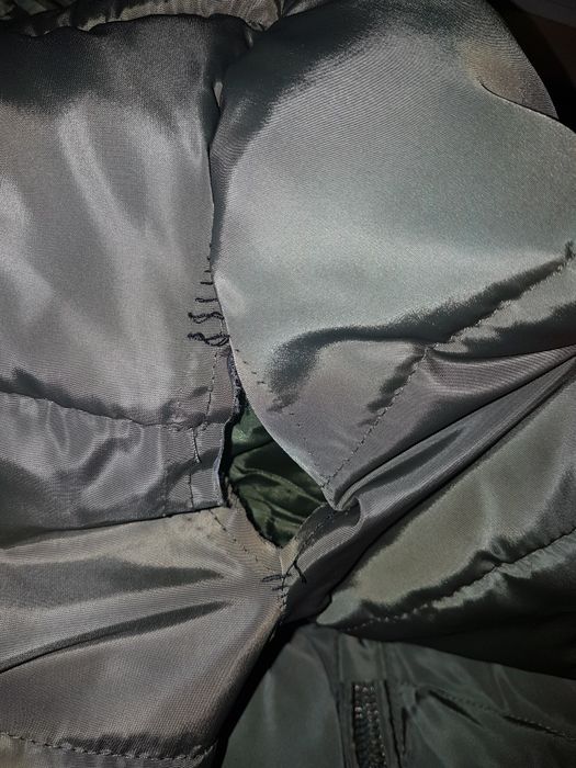 Kurtka parka khaki zimowa 38