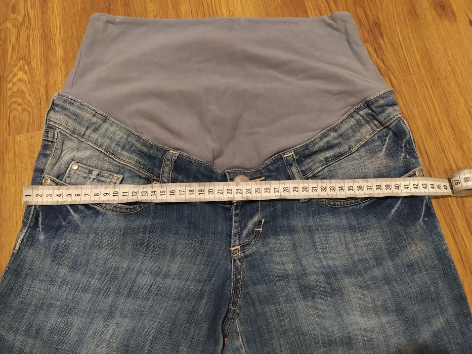 Jeansy ciążowe H&M MAMA rozm.38