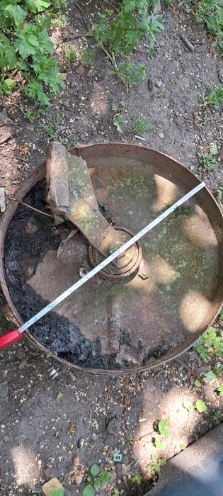 Докатка колесо залізне