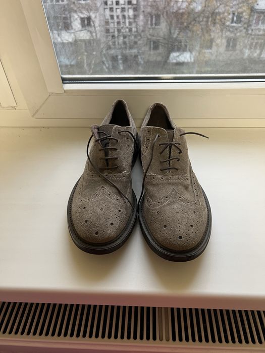 Чоловічі туфлі замш італія