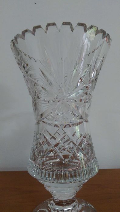 Jarra antiga em cristal de qualidade superior  27 cm A. Oportunidade .