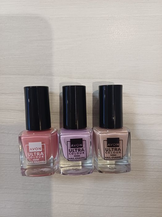 AVON zestaw lakierów do paznokci 3 x 5 ml