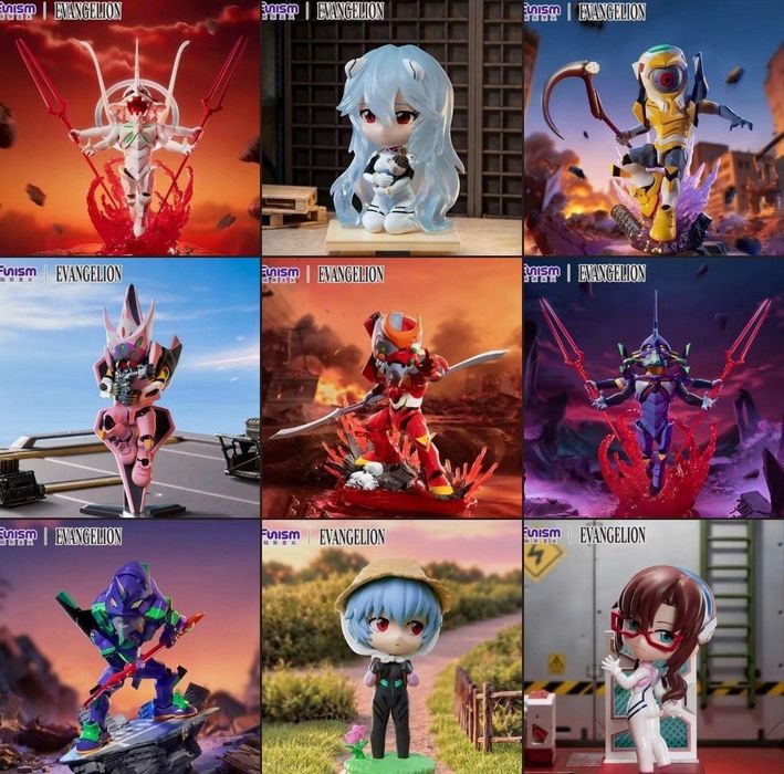 Evangelion Funism Blindbox Фігурка Оригінал