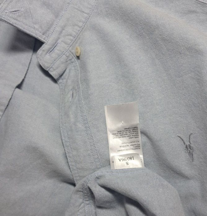 Сорочка  allsaints блакитна