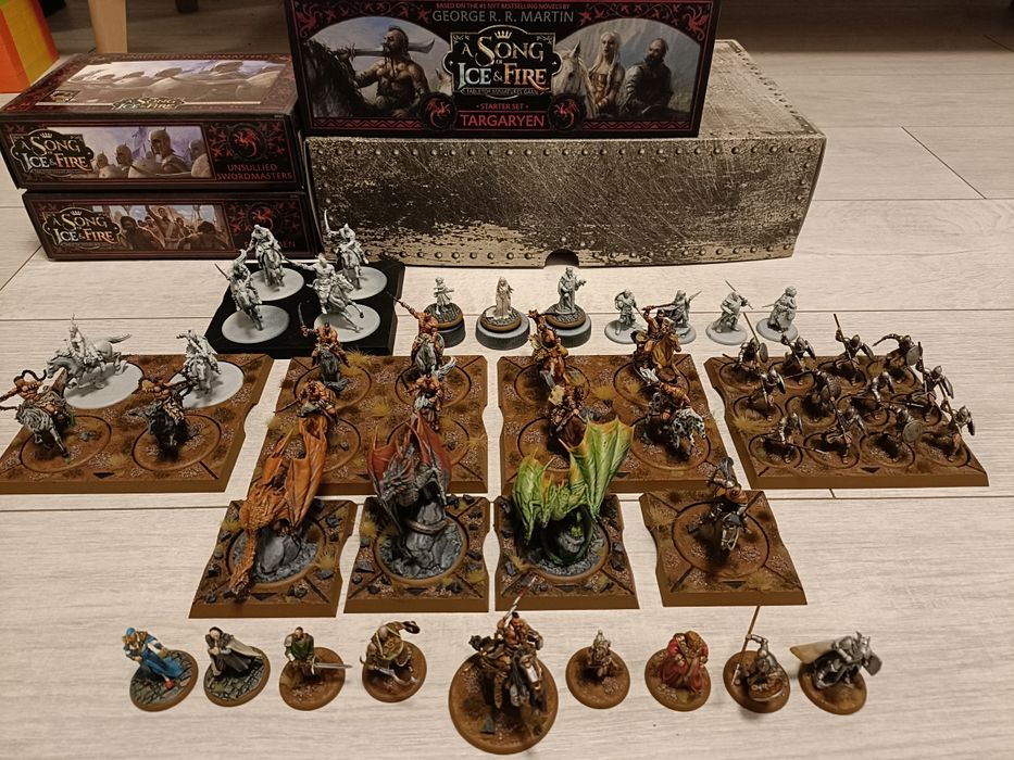 Armia Targaryen do gry bitewnej A Song of Ice and Fire ASOIF