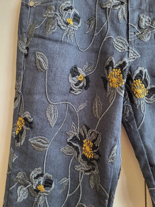 Calças Ganga Bordadas - Marani Jeans