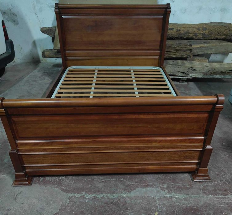 Quarto Completo Estilo Luís Filipe – Madeira Maciça