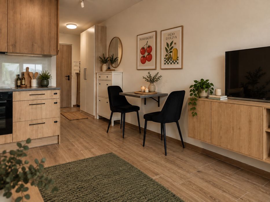 2 pokoje 33 m² | Kwarcowa 22 | balkon | miejsce postojowe | zielony widok | niski czynsz |