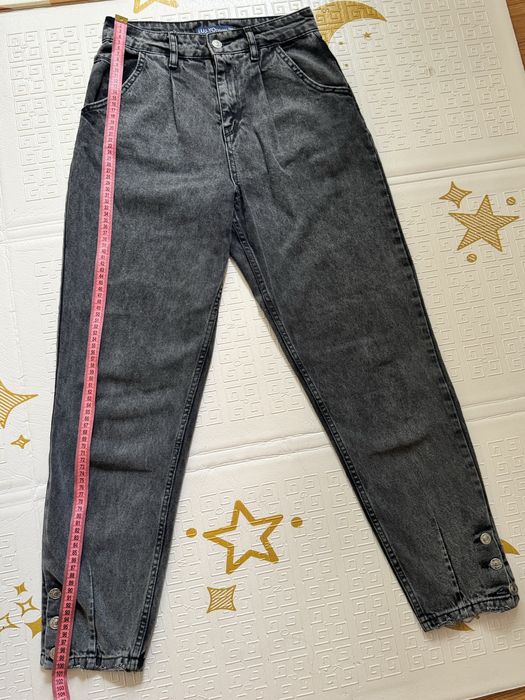 Стильні сірі джинси мом / балони LUJ-YO DENIM