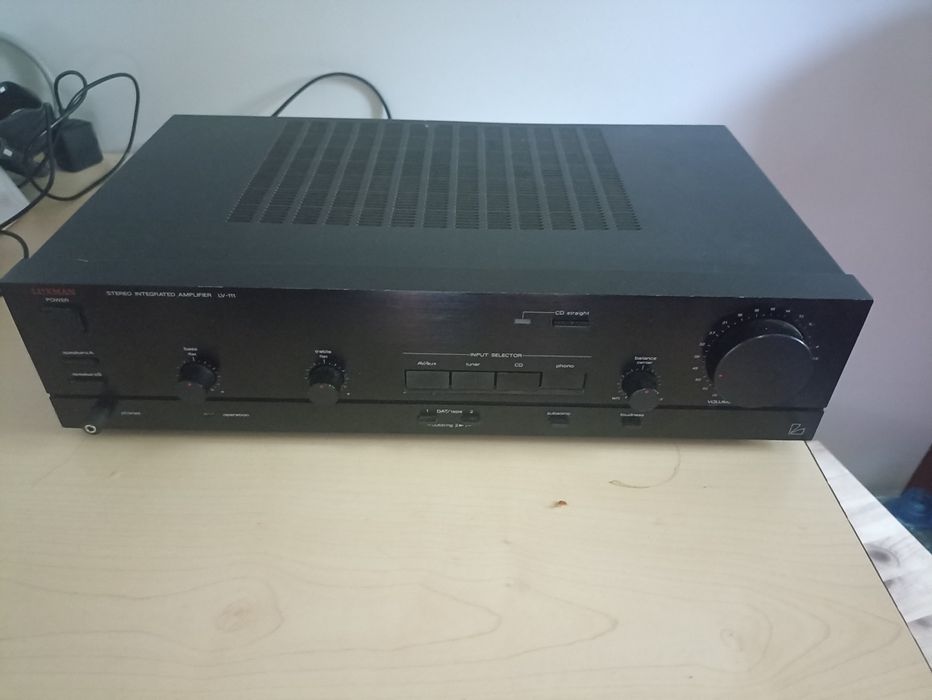 Klasyk Luxman ciepły i niezawodny wzmacniacz, serwis