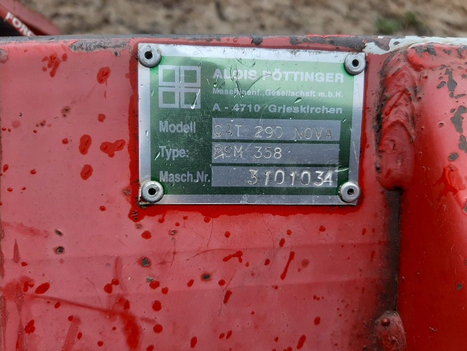 Części kosiarka dyskowa Pottinger Cat Nova (koło zębate,tryb)