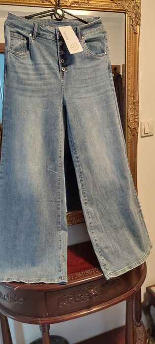 Spodnie jeans By o la la , L
