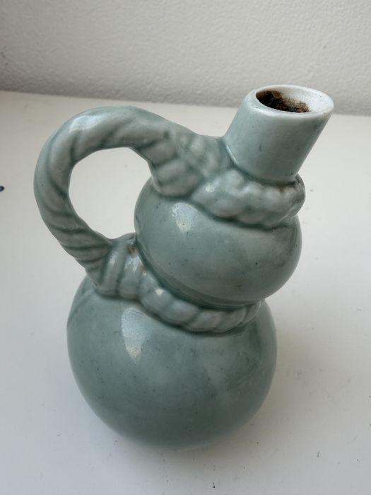 Garrafa Água Ardente Antiga Porcelana Engenho S. João Recife (Usado)