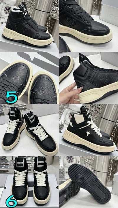 КРАЩА ЯКІСТЬ‼️ Rick Owens x Converse Turbowpn, турбовпн High/Low 36-46