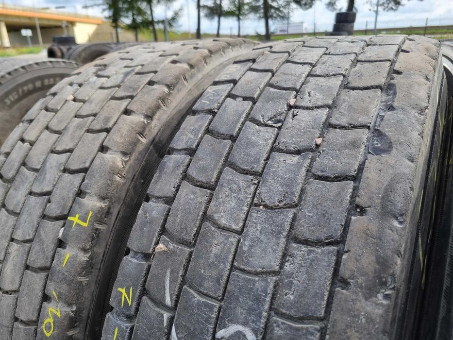 315/80R22.5 Opony CONTINENTAL HDR2  7-10 MM Napęd HDR 2