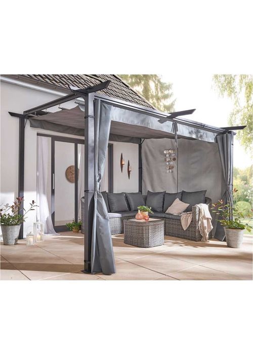 Pawilon wolnostojący. Zadaszenie na ogród, altanka. Namiot ogrodowy.