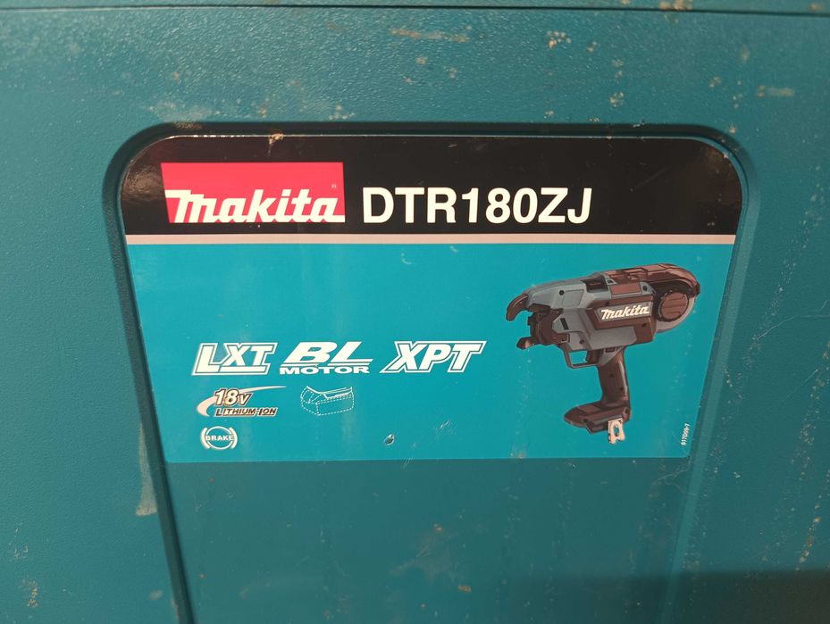 DTR180 Wiązarka do zbrojenia Makita DTR180ZJ - komplet gotowy do pracy