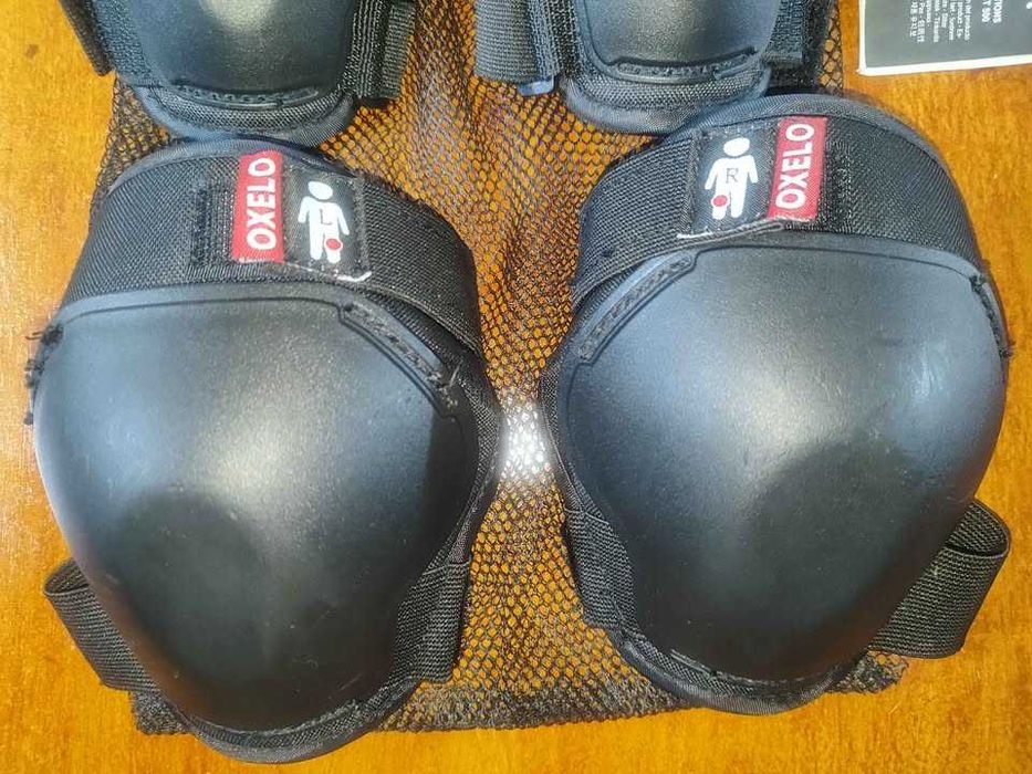 Oxelo joelheiras/cotoveleiras/luvas criança