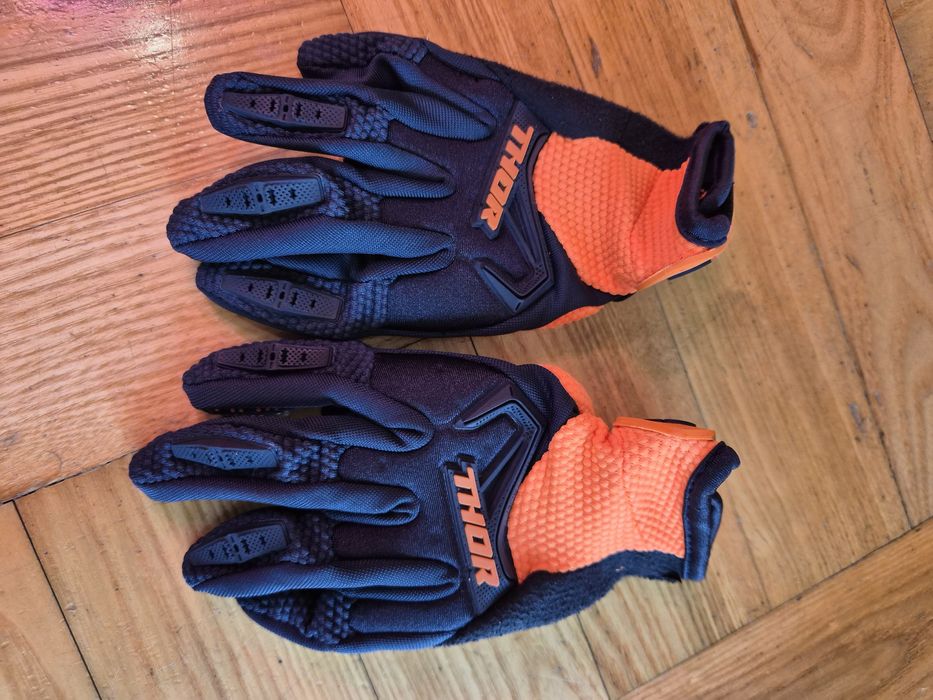 Rękawiczki crossowe dziecięce 4-5 lat / 2 pary