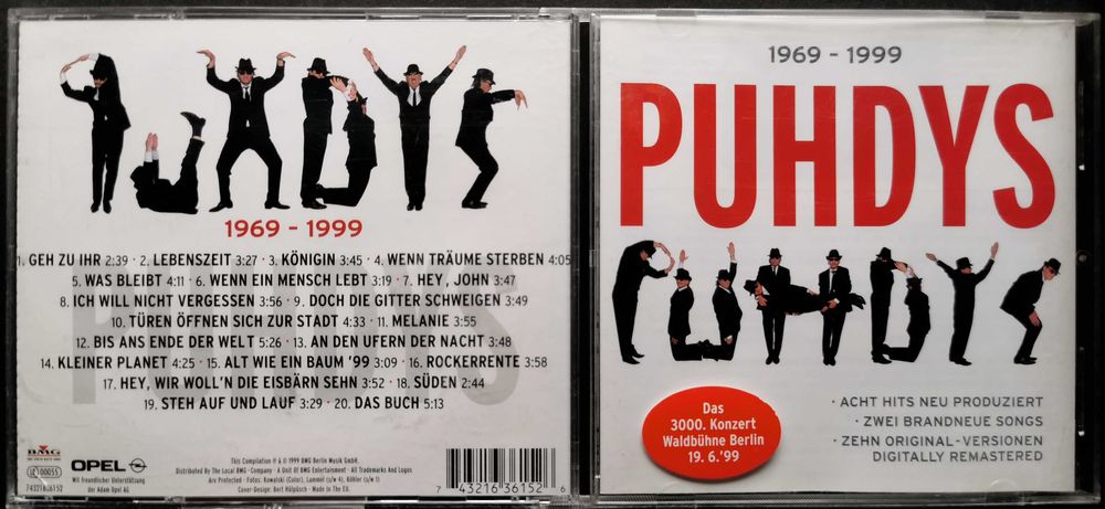 CD Puhdys 1969--1999