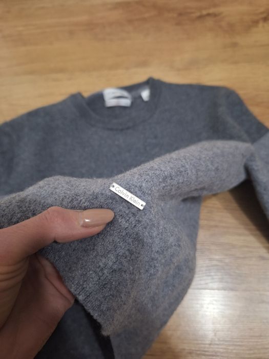 Wełniany sweter calvin klein xxs