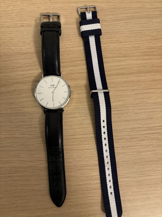 Zegarek Daniel Wellington + drugi pasek gratis - super stan