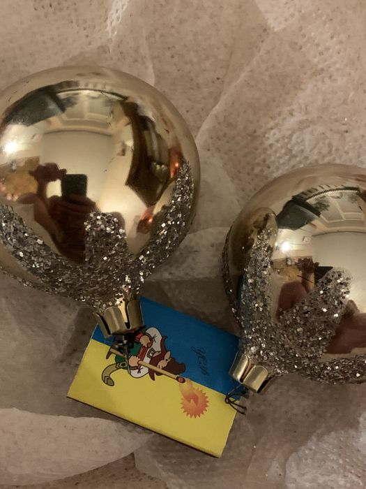 Іграшки на ялинку ссср кульки шари