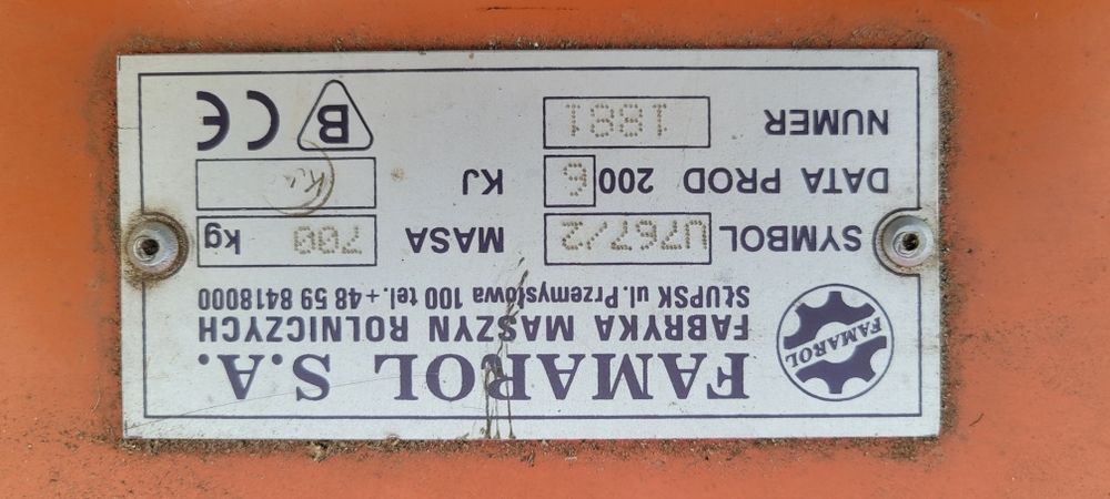 Agregat uprawowo siewny Famarol siewnik agregat