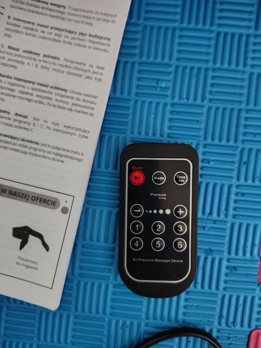 Aparat do drenażu limfatycznego 4Fizjo C6 L XL