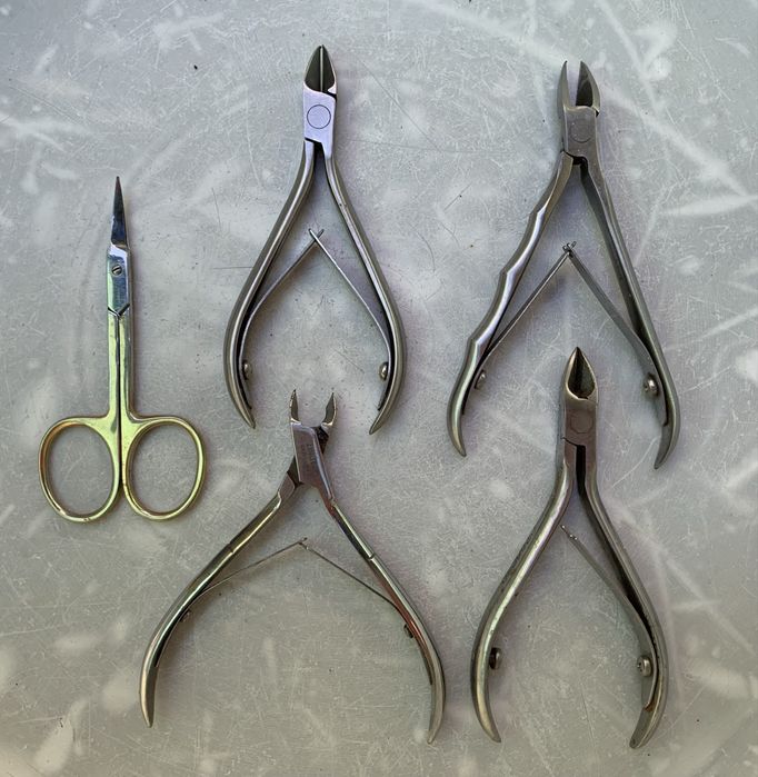 Маникюрные ножнички, на ножницы