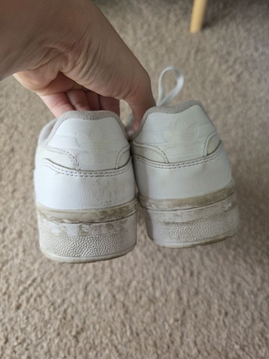 Białe sneakersy Adidas Rivalry Low 39⅓