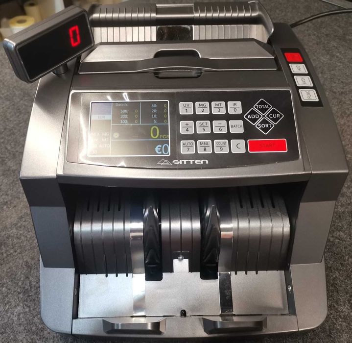 Contador Euro de Notas Falsas