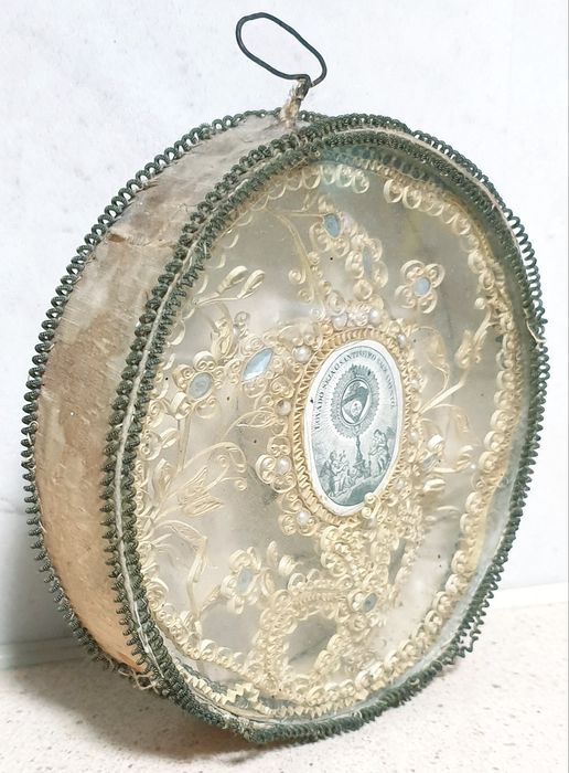 Maravilhoso antigo registo "Lovado seja o Santissimo Sacramento"